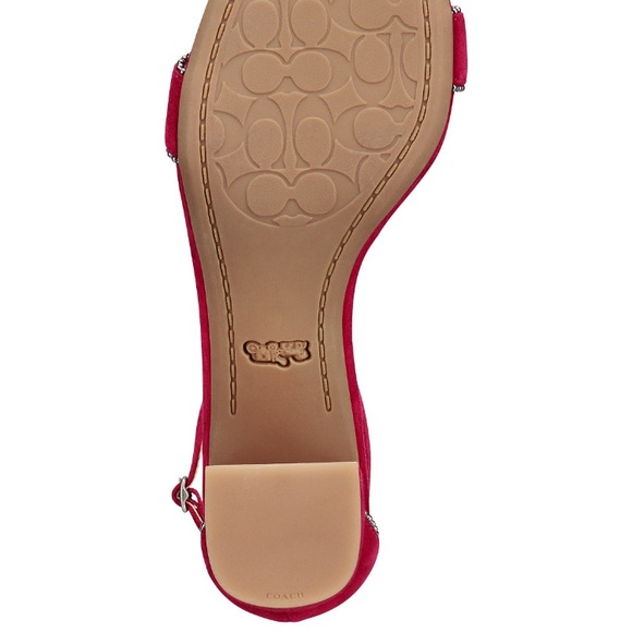 COACH MADDIE ANKLE STRAP SANDALS - Picture 5 of 5
